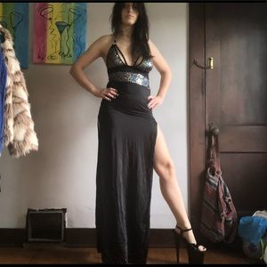 Custom exotic dancer gown